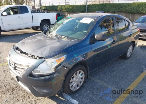 2015 Nissan Versa 1.6 S+ from USA, damaged, VIN 3N1CN7AP3FL861769